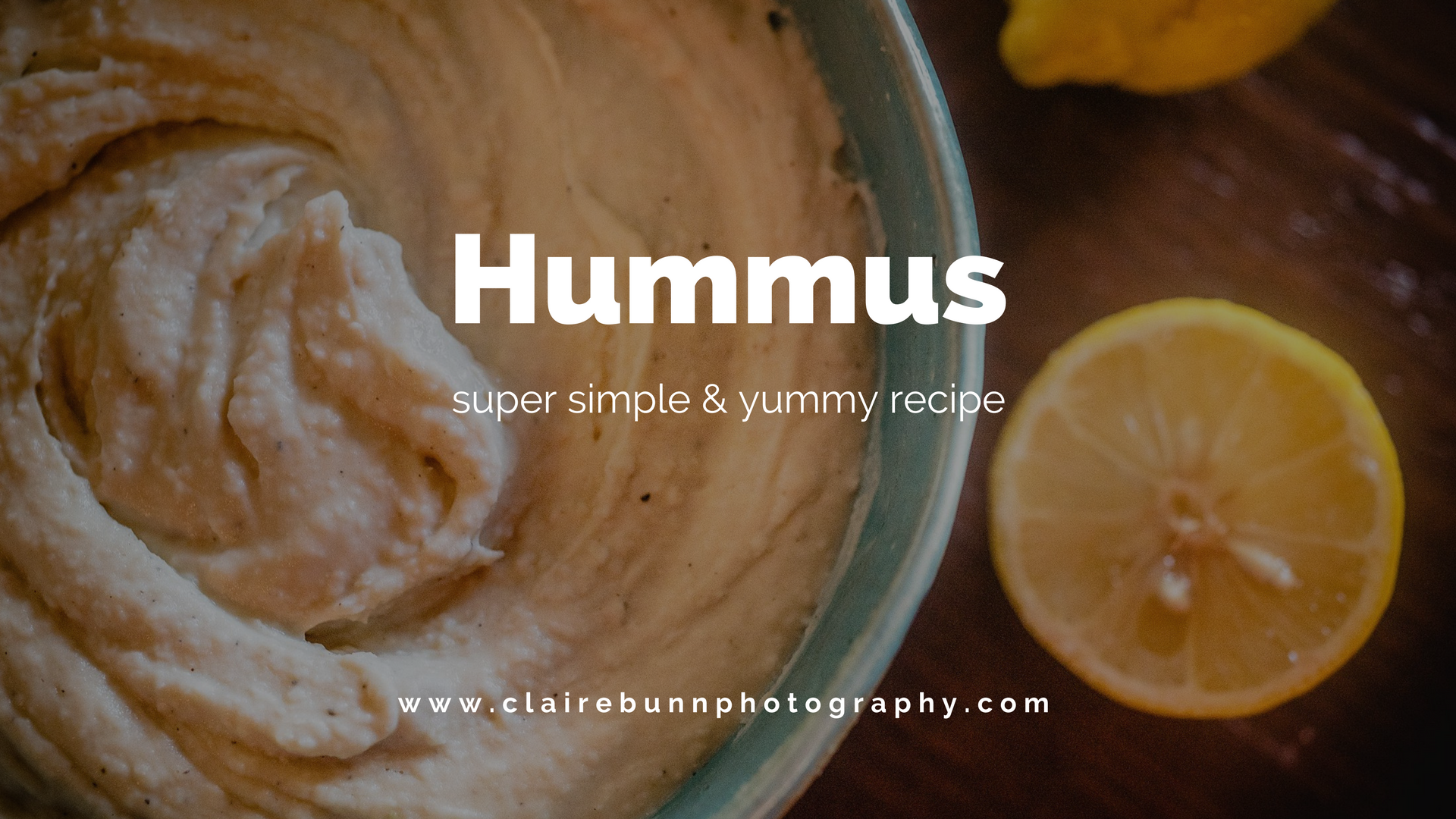 Super simple and yummy hummus recipe