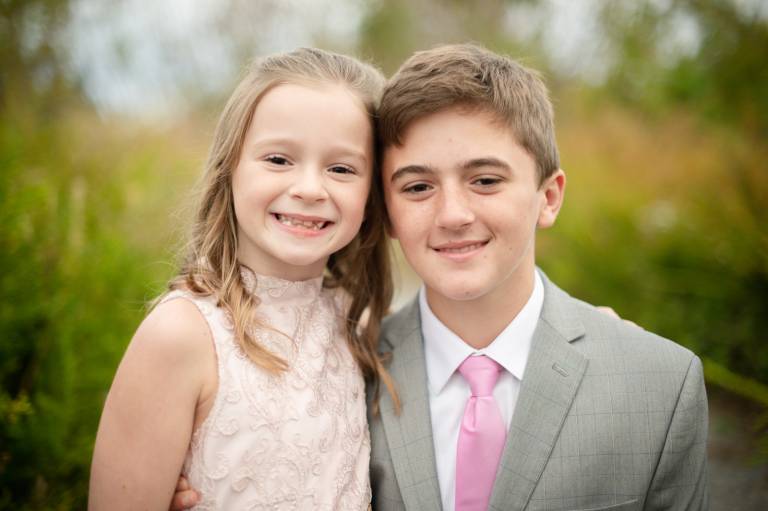 Big brother and little sister