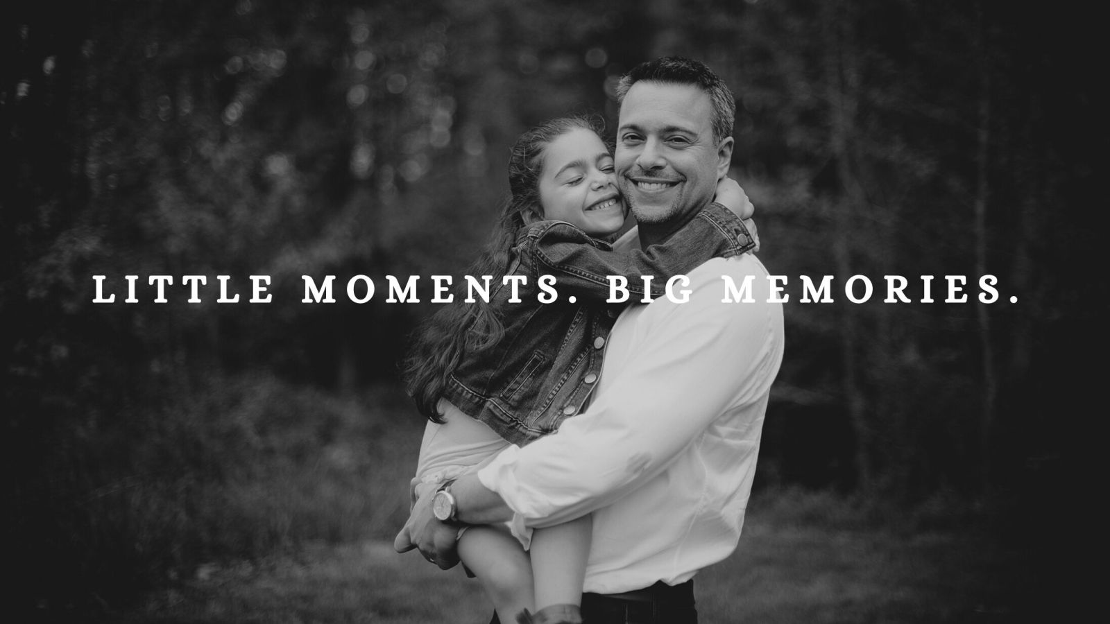 Father and daughter hugging